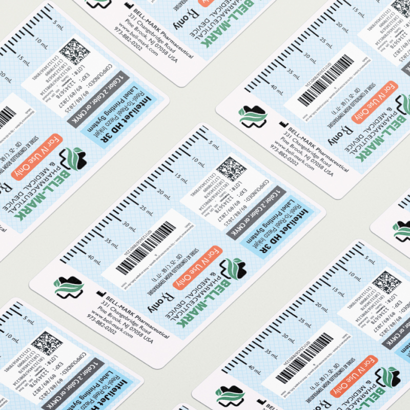 Printed Roll of Labels, Medical Device Application