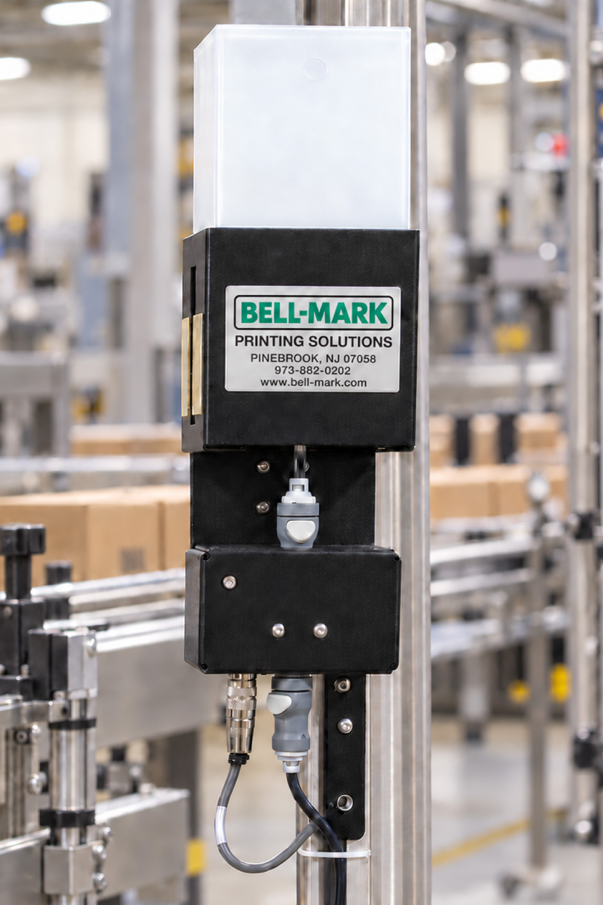 Optional bulk ink supply system for InteliJet TS printers