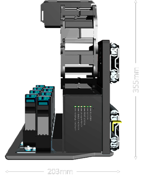 TSP dimensions (203mm x 355mm)